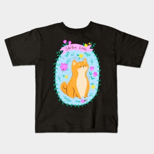 Shiba Love Kids T-Shirt